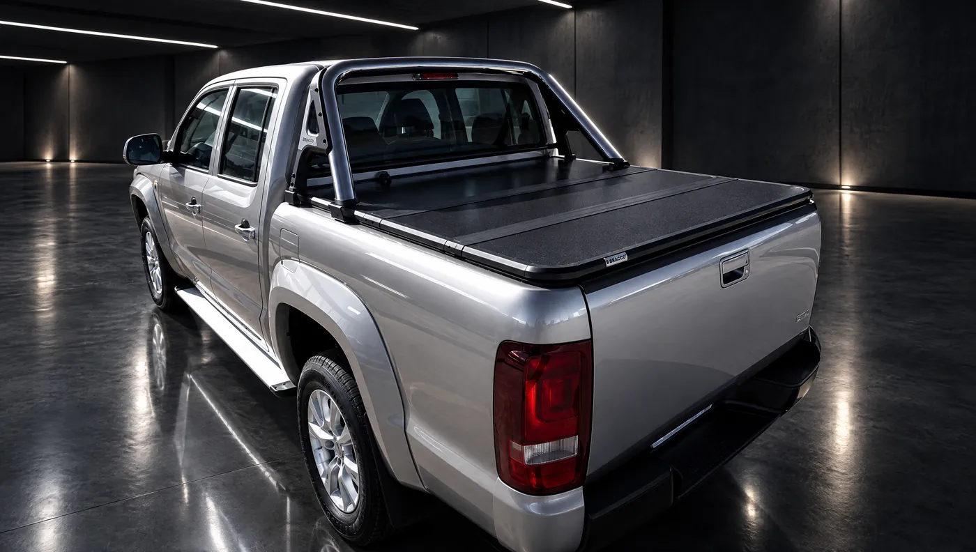 Volkswagen Amarok con jaula Bracco y tapa rígida